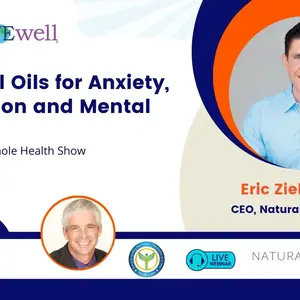 Banner: Regenerative Whole Health Show: Essential Oils for Anxiety, Depression & Mental Health