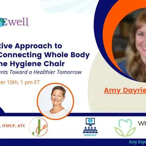 Banner: An Integrative Approach to Dentistry: Connecting Whole Body Health in the Hygiene Chair 