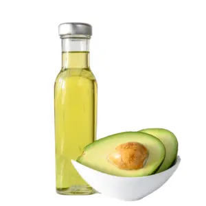 Avocado oil and an avocado