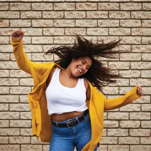 Woman moving