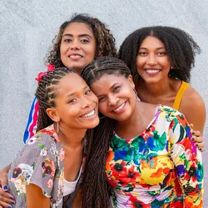 Group of four women