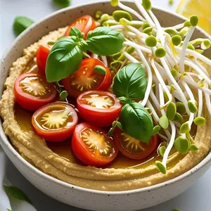 Lemon Hummus Veggie Bowl