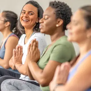 Women enjoying a mindful workout