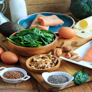 food selection rich in omega 3s