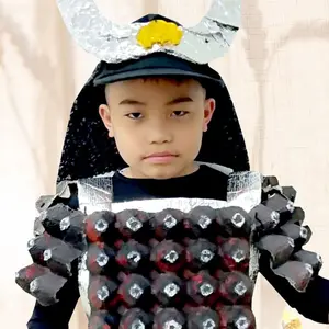 Boy in his Halloween costume
