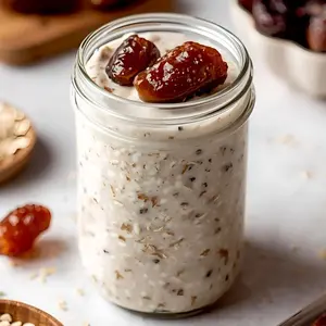 Overnight Cinnamon Date Oats