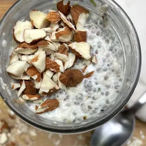 Lime Coconut Chia Pudding